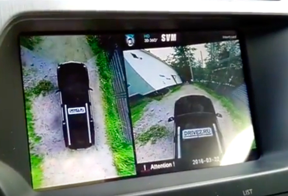 Еще одна видео демонстрация работы системы 3D BIRDVIEW 360°